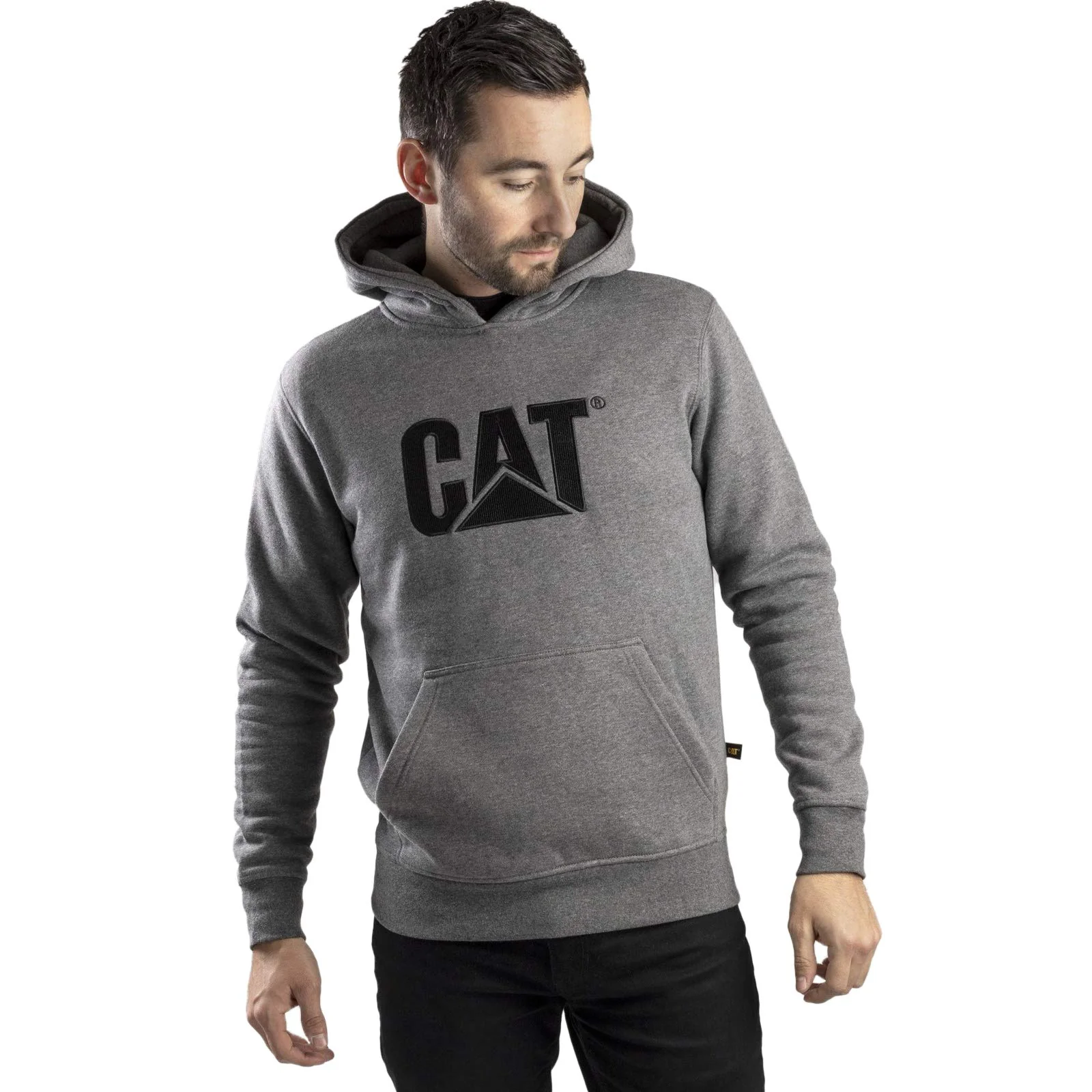 Caterpillar Cat Kapuzenpullover W10646-016-L S Heather Grey, S Heather Grey