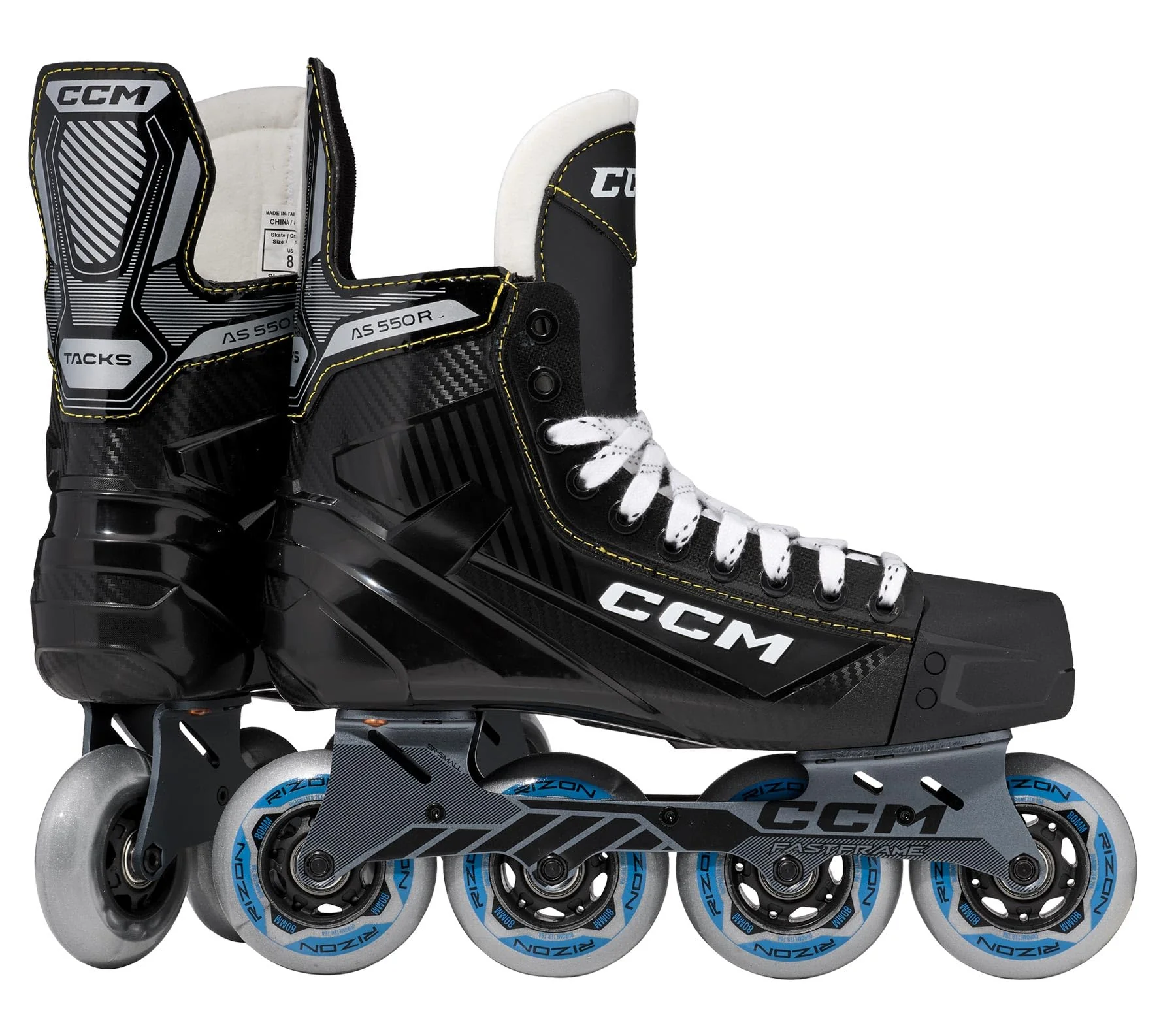 CCM Tacks RHA 550 Inliner Senior Multicolor, Multicolor