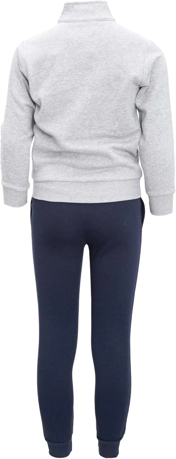 Champion Jungen Legacy Sweatsuits B-Graphic Shop Powerblend Fleece Full Zip Sportanzug 3-4 Jahre Gri - Image 3