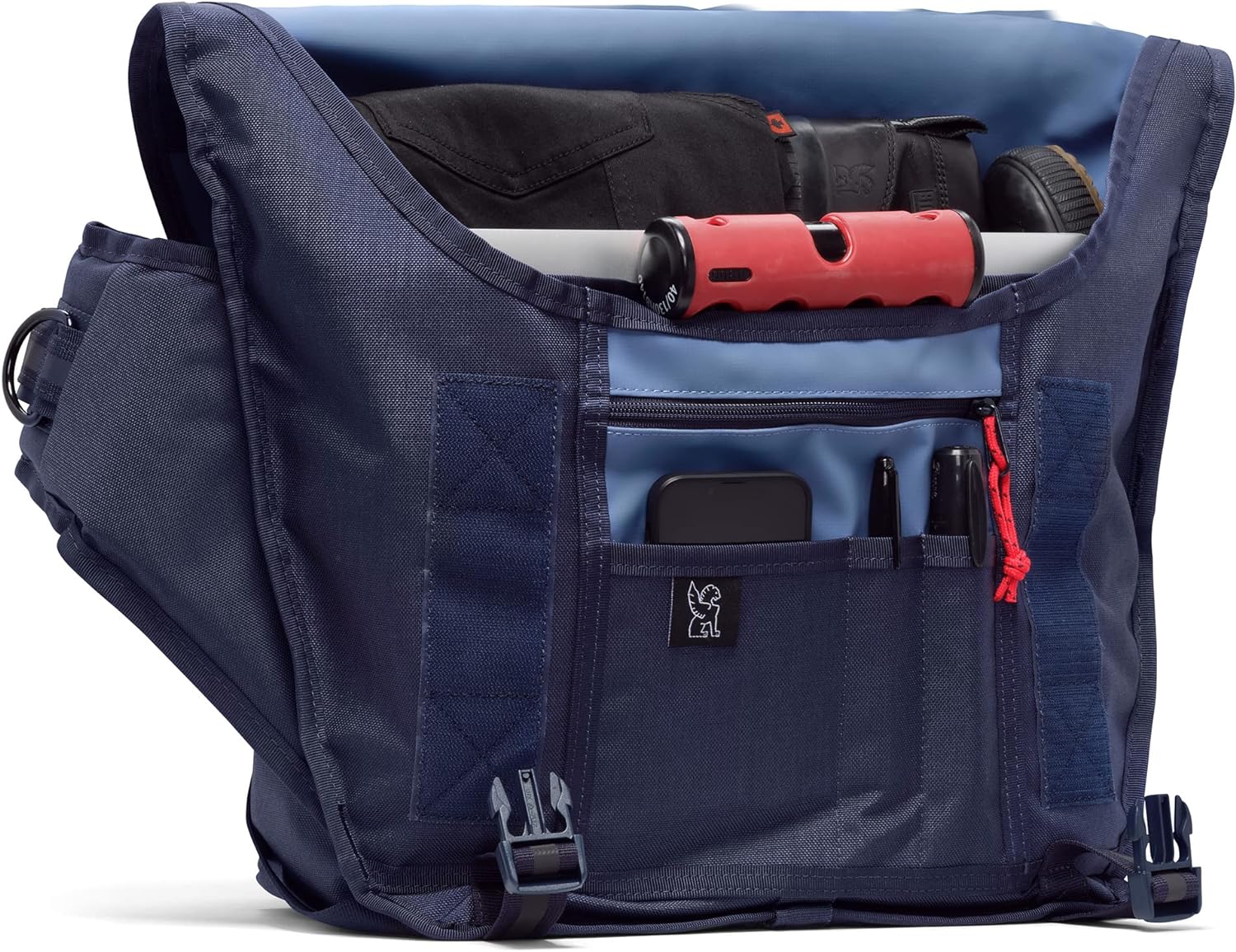 Chrome MiniMetro Kuriertasche 20 - Umhängetasche 51 cm navy tritone - Image 5