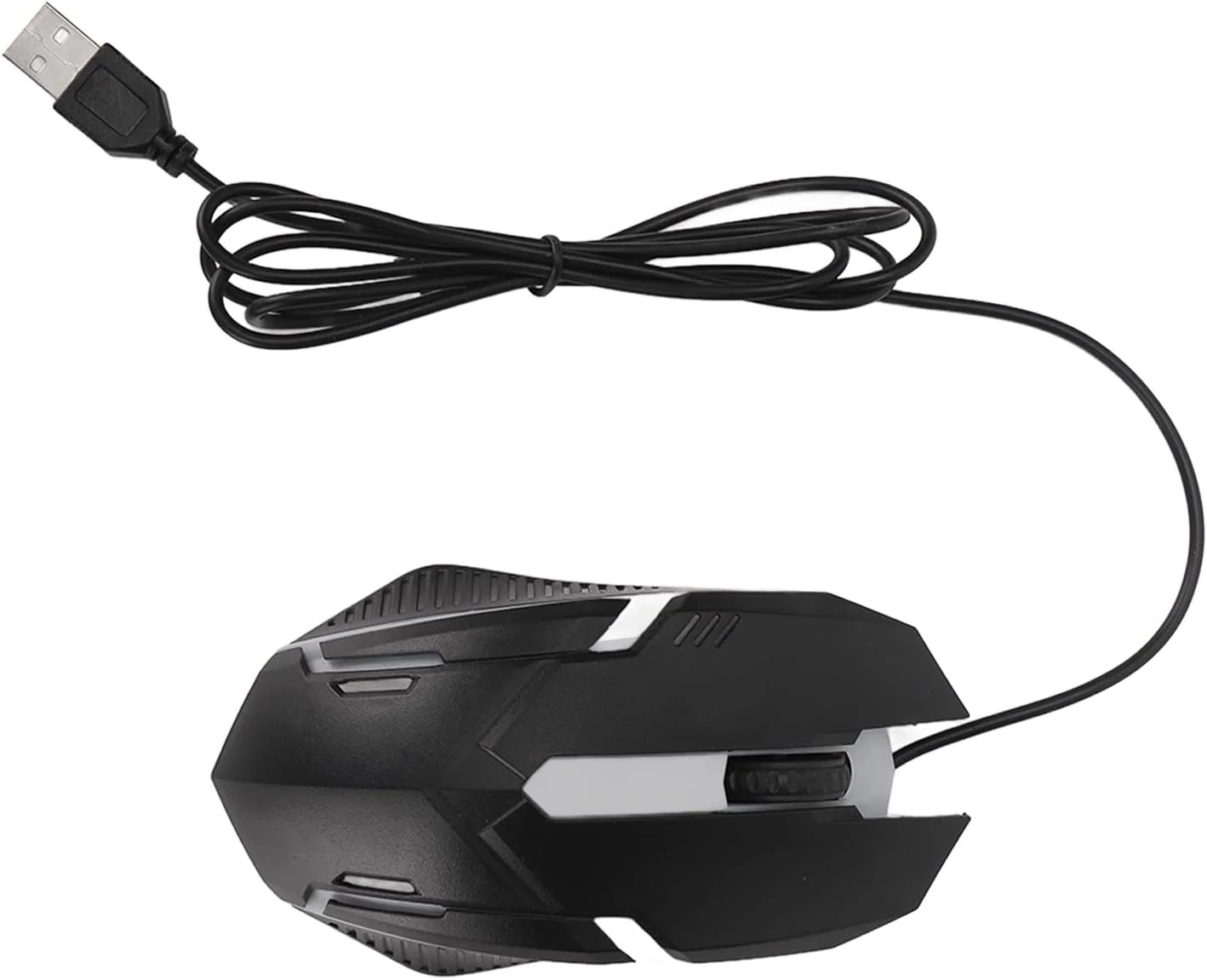 ciciglow Gaming-Tastatur und -Maus-Kombination, Kabelgebundene Hintergrundbeleuchtete Computertastat - Image 7