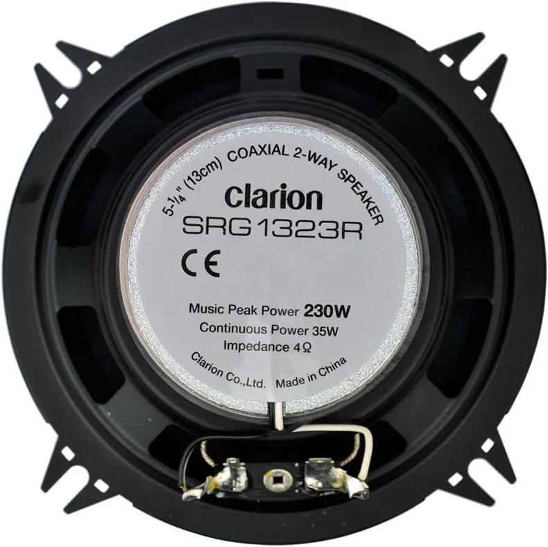 Clarion SRG1323R 13 cm 2-Wege coassiale-altoparlante 130 mm 230 Watt max - Image 2