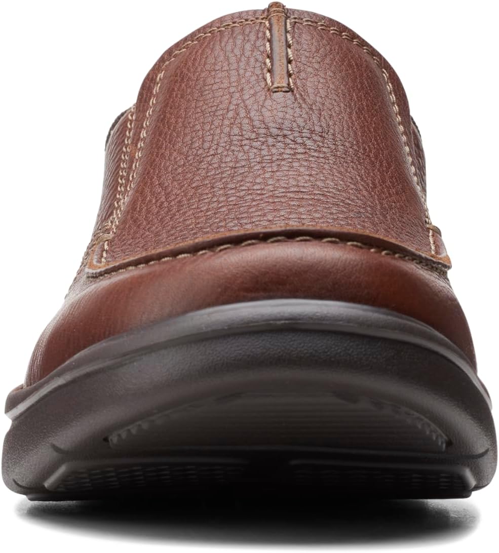 Clarks Herren Bradley Free Slipper 43 EU Weit Tan Tumbled, 43 EU Weit Tan Tumbled - Image 2