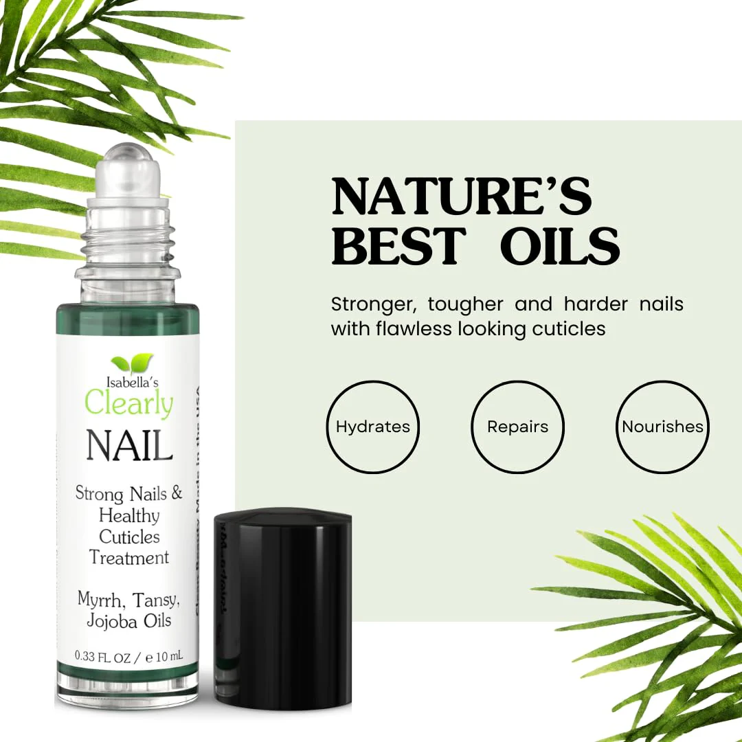 Clearly NAIL, Nagel- und Nagelhautöl | Nagelverstärker für starke, gesunde Nägel und Nagelhautrepara - Image 6