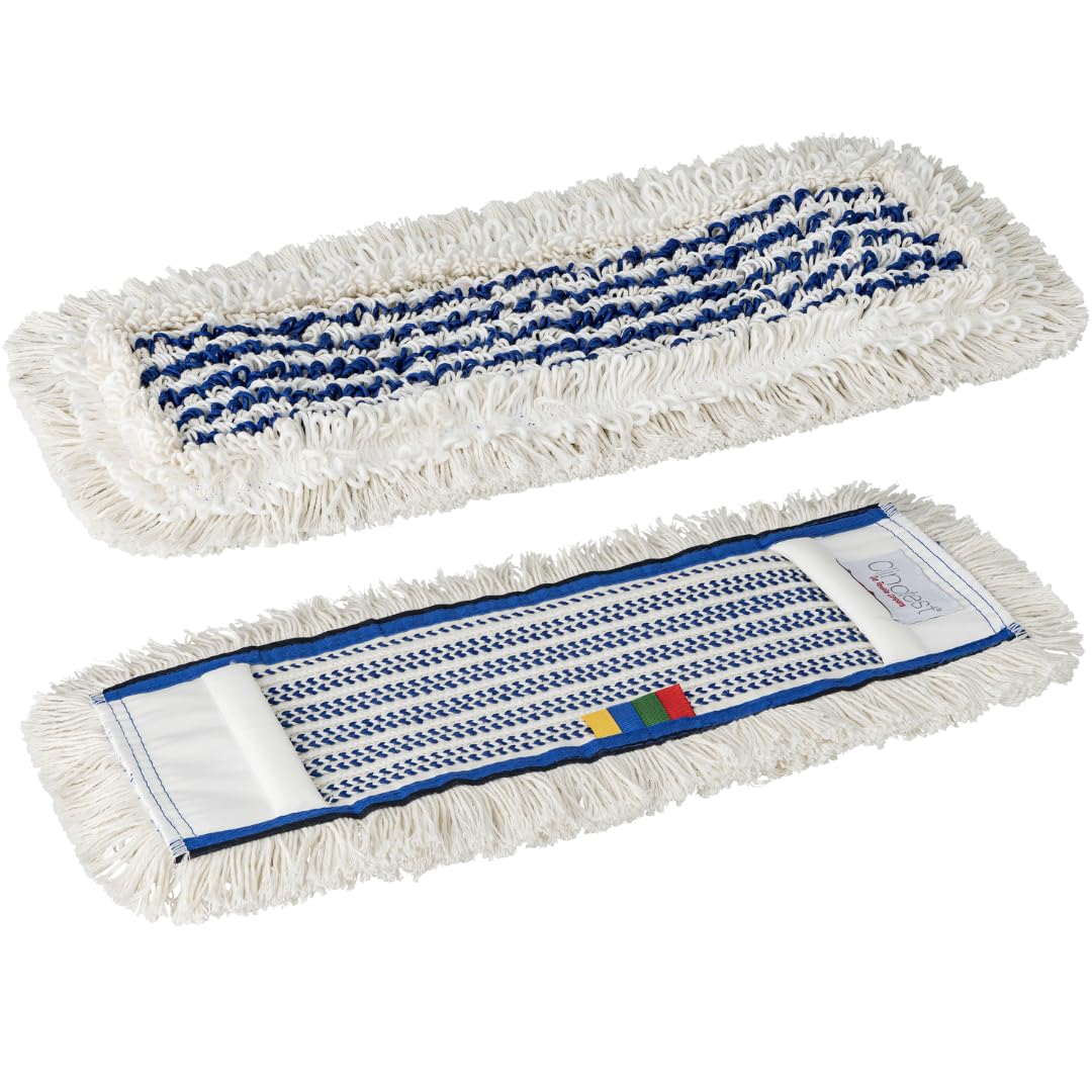 Clinotest Professioneller Wischmopp 40 cm – Hohe Schmutz- & Wasseraufnahme, waschbar bis 95°C, wiede