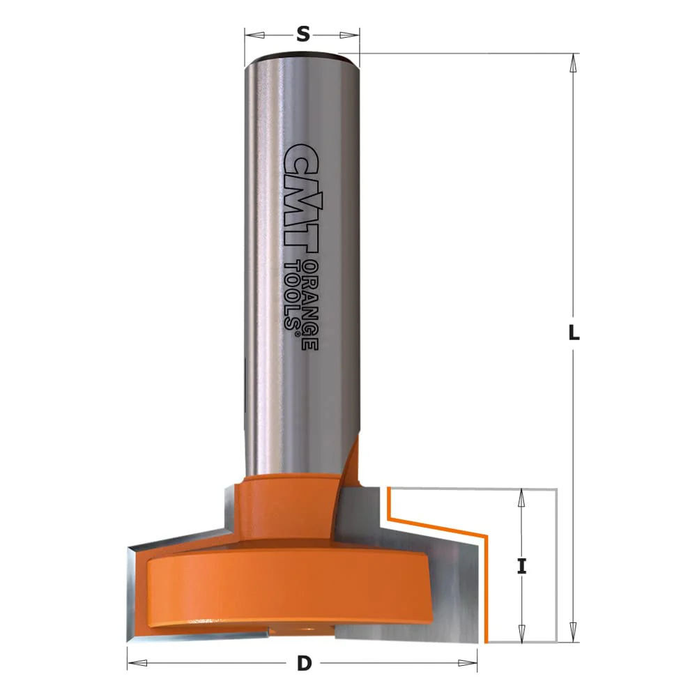 CMT ORANGE TOOLS 955.606.11 - SCHLUSSELOCHFRÄSER HM Z2 S=12 D=16/36X16X60 RE - Image 3