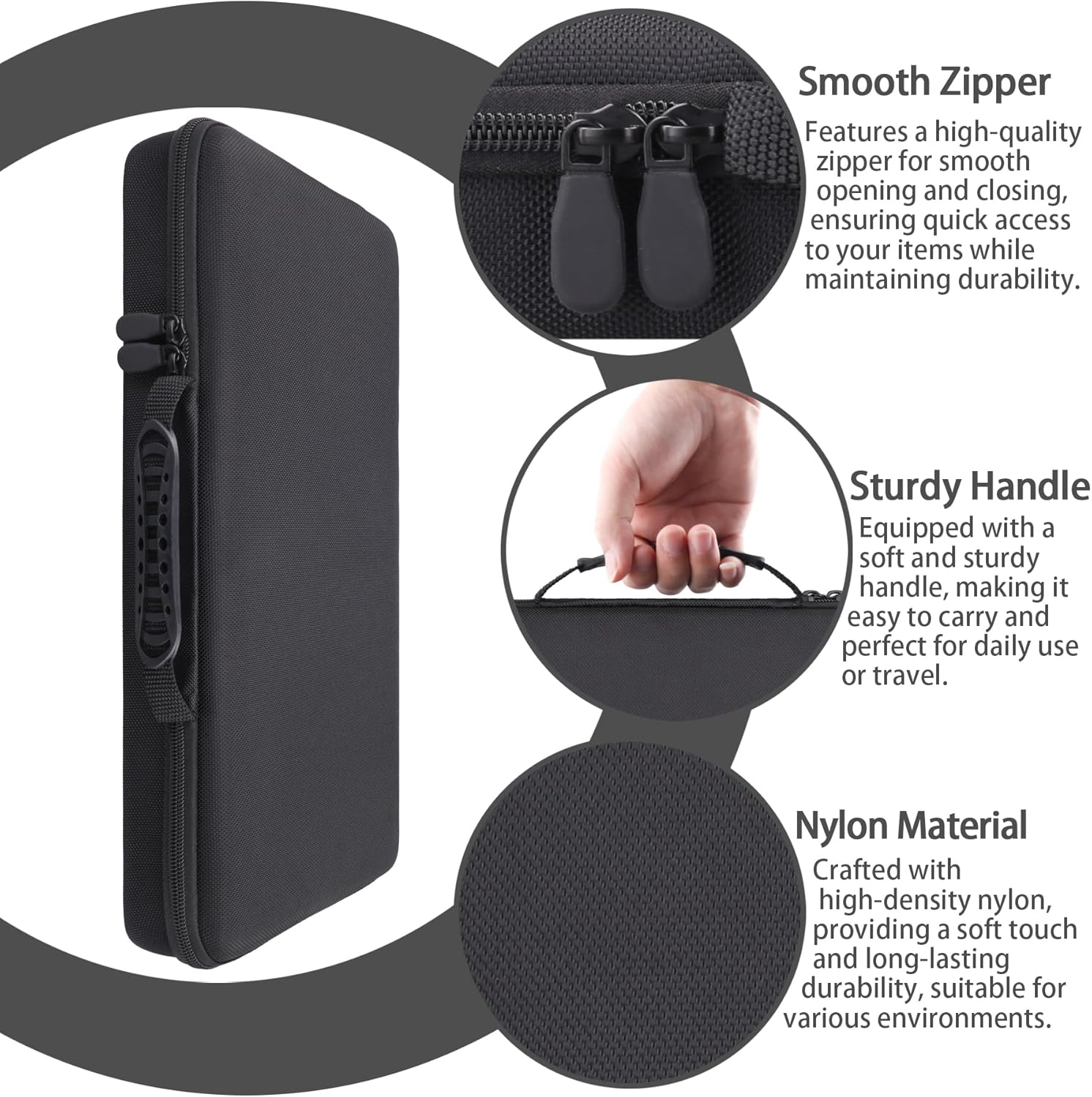 co2CREA Case Hart reiseschutzhülle Etui Tasche für Akai Professional MPK Mini IV USB-C MIDI Keyboard - Image 5