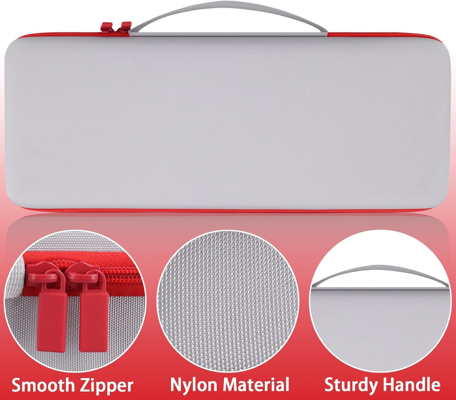 co2CREA Hart Tragbare Schutzhülle Etui Tasche für 8Bitdo Retro108 Mechanical Keyboard,Hot Swappable - Image 5