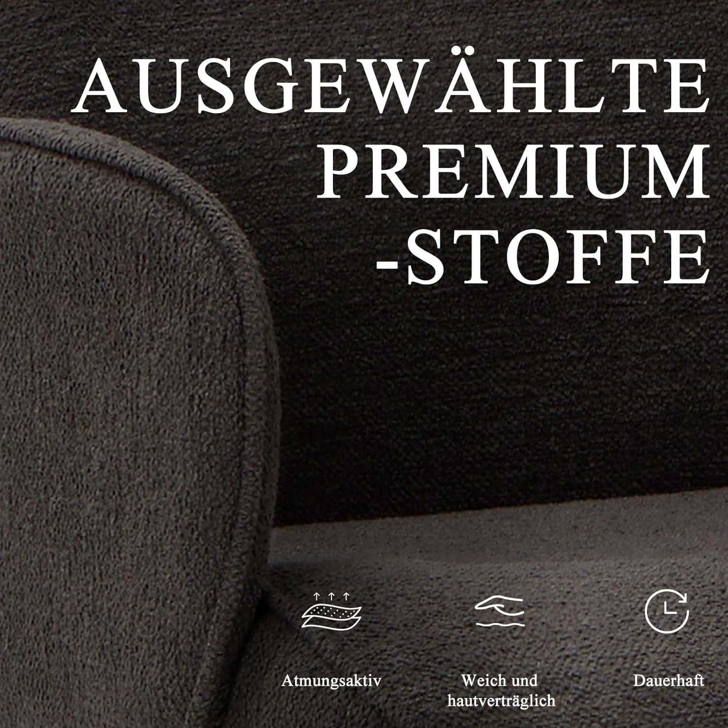 COLAMY High Back Shell-förmigen Bürostuhl, Moderne ergonomische Home Computer Schreibtischstuhl mit - Image 5