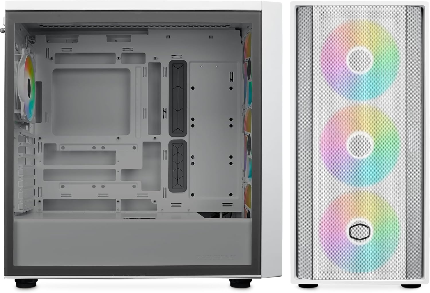Cooler Master MasterBox 600 – E-ATX-Airflow-Gehäuse Back-Connect-MB- und 420 mm Radiator-fähig, 3 x - Image 2