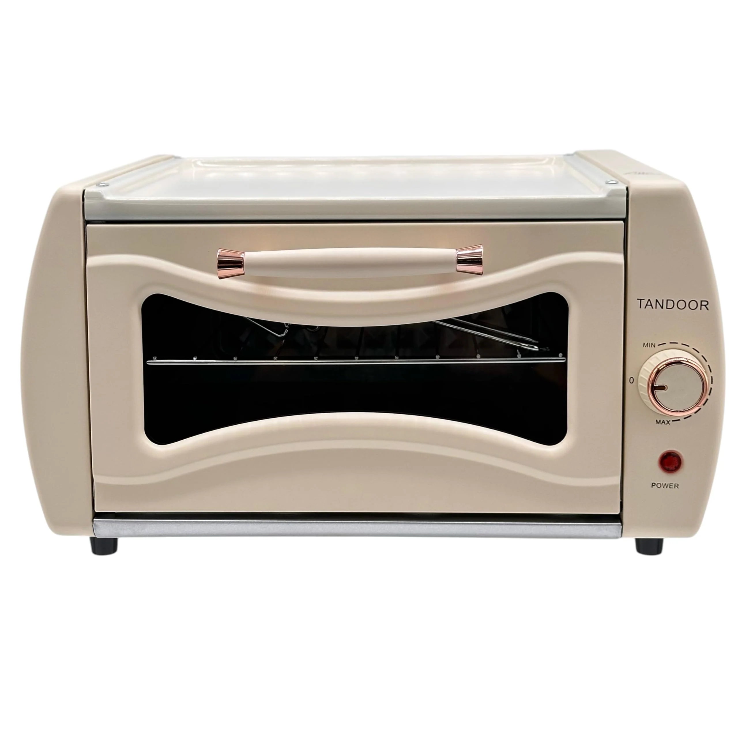 Cremeweisser Goldhofer Elektrischer Premium Tandoor Ofen mit Grillrost ohne Backblech! – Authentisch