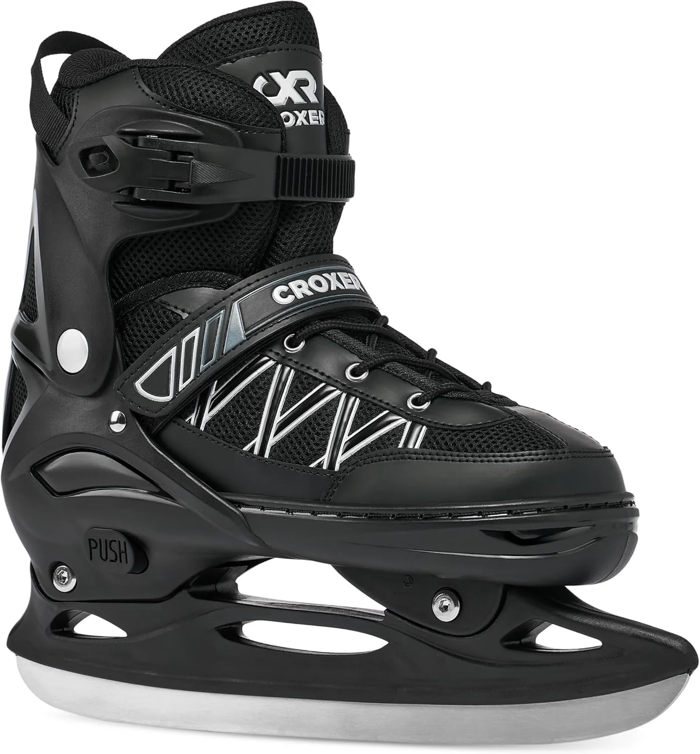 Croxer Verstellbare 2in1 Inlineskates-Schlittschuhe Torch - 76mm PU Rollen, Gummi-Härte 82A, ABEC-9 - Image 5