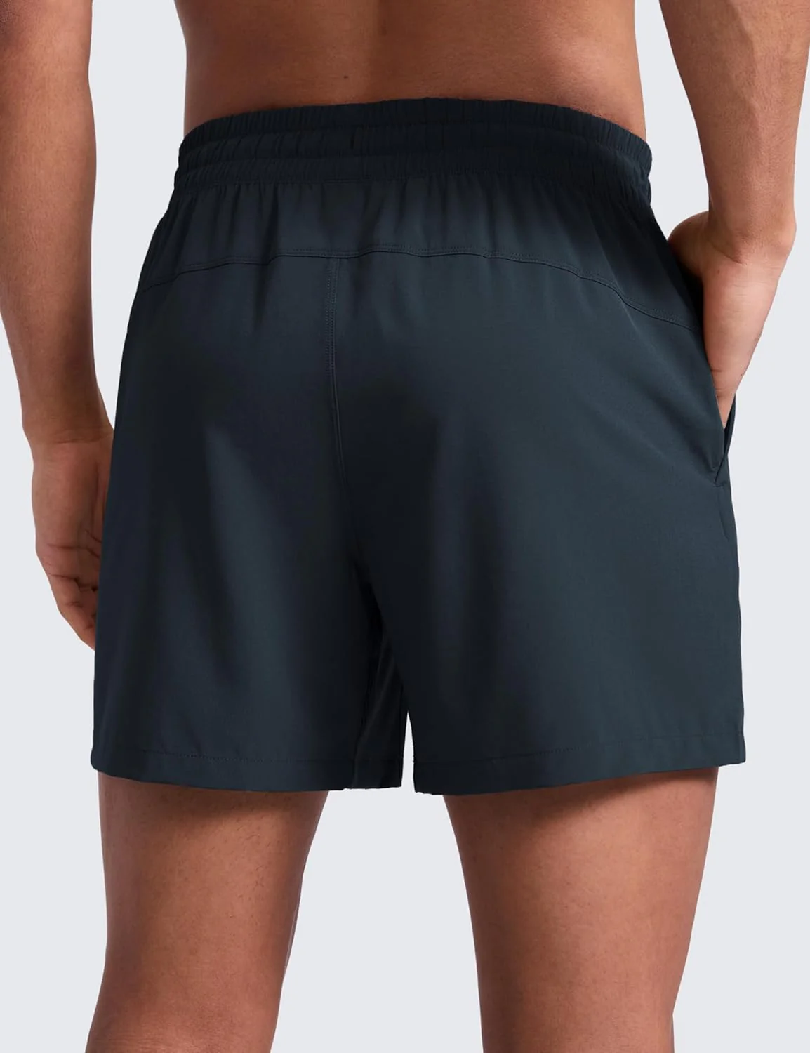 CRZ YOGA Herren Sports Shorts Schnelltrocknend Fitness Kurz Hose Laufshorts mit Taschen - 13/18/23cm - Image 2