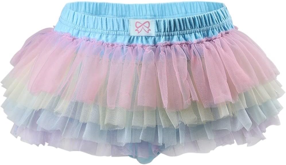 CutiePlusU Mesh Tüll Puffy Petticoat Tutu Kurzer Ballett Rock Bubble Rock Baumwollrüschen Rock für E - Image 4