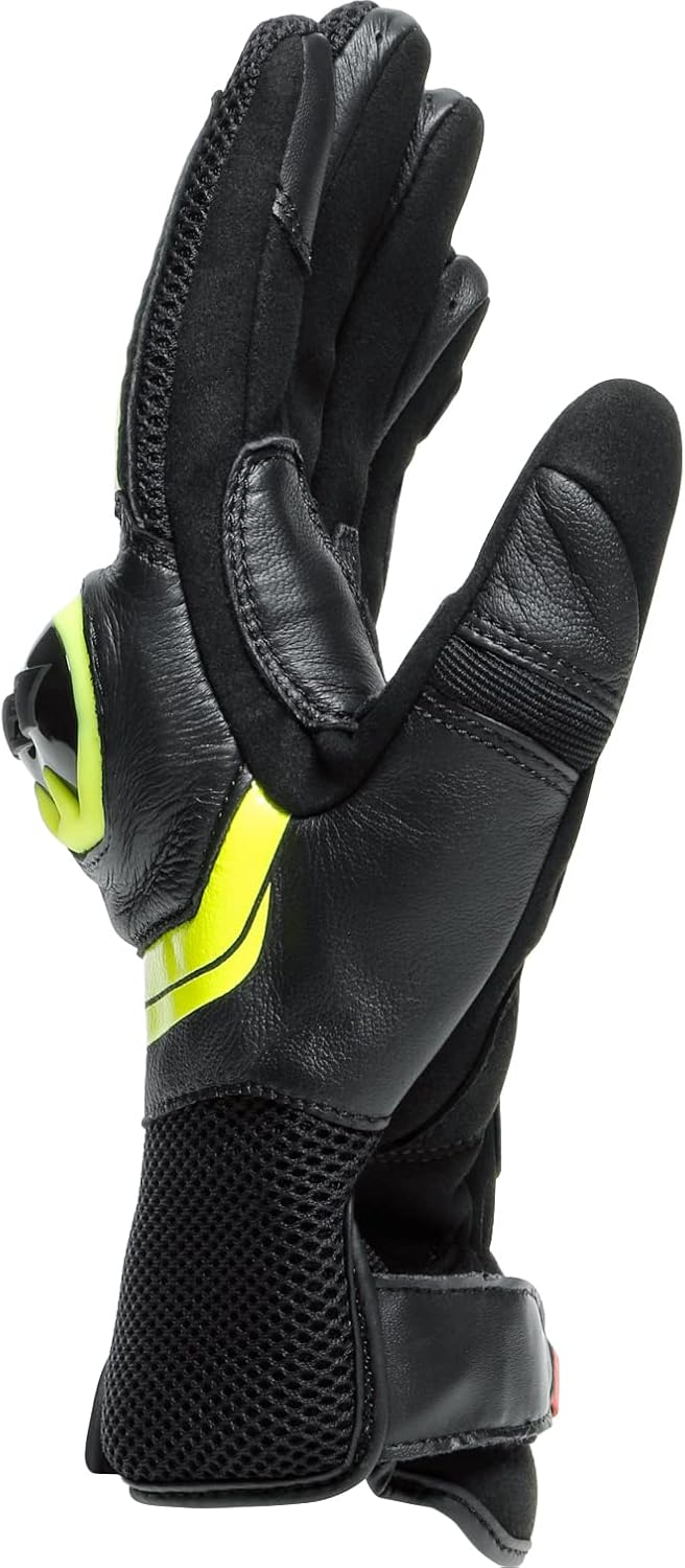 Dainese Motorradhandschuhe kurz Motorrad Handschuh Mig 3 Handschuh kurz Neongelb S, Unisex, Sportler - Image 5