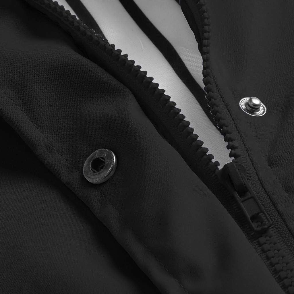Damen Windjacke Wasserdicht Regenparka Outdoorjacke Jacken Wasserdicht Regenmantel Mit Kapuze Jaken - Image 4