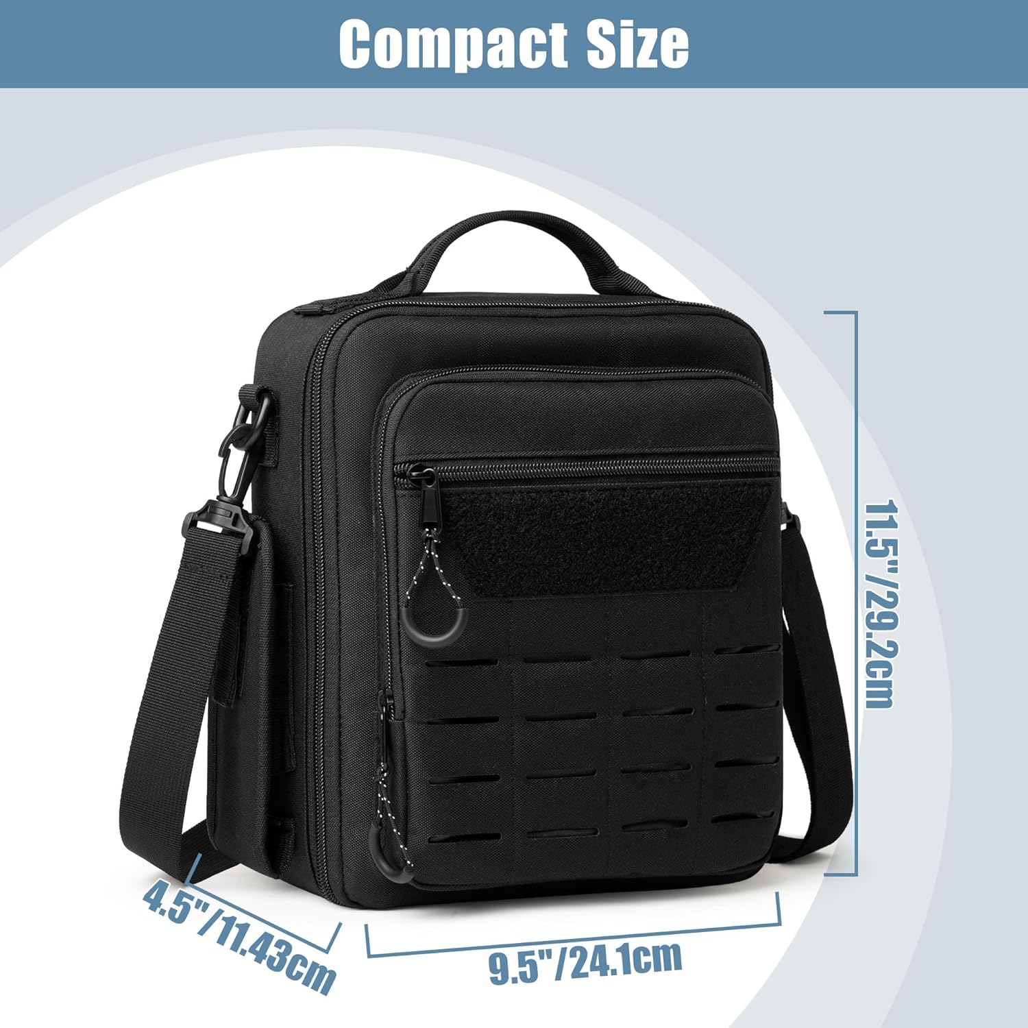 Damero Kopfhörer Tasche für Flieger, kleine Pilotenkoffer für Kopfhörer, Tasche für Flugkopfhörer mi - Image 6