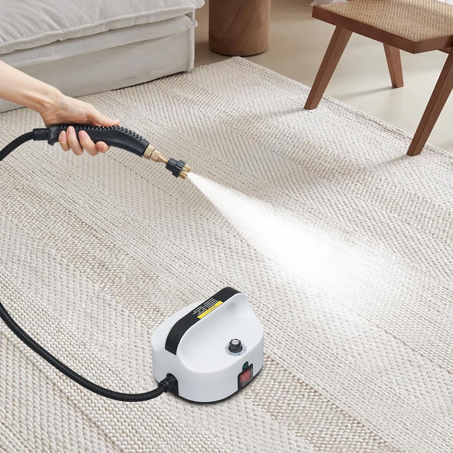 Dampfreiniger, 3800w Dampfreiniger Handgerät Steamer Tragbarer Steam Cleaner Hochtemperatur-Dampfrei - Image 6