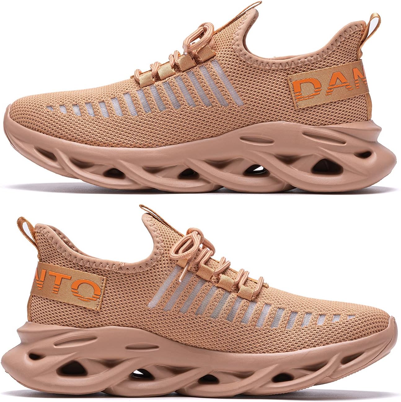 DANNTO Laufschuhe Herren Turnschuhe Damen Sneaker Leichte Atmungsaktiv rutschfeste Sportschuhe Gym F - Image 2