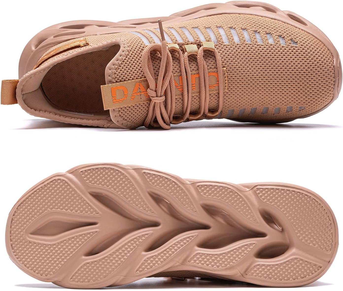 DANNTO Laufschuhe Herren Turnschuhe Damen Sneaker Leichte Atmungsaktiv rutschfeste Sportschuhe Gym F - Image 3