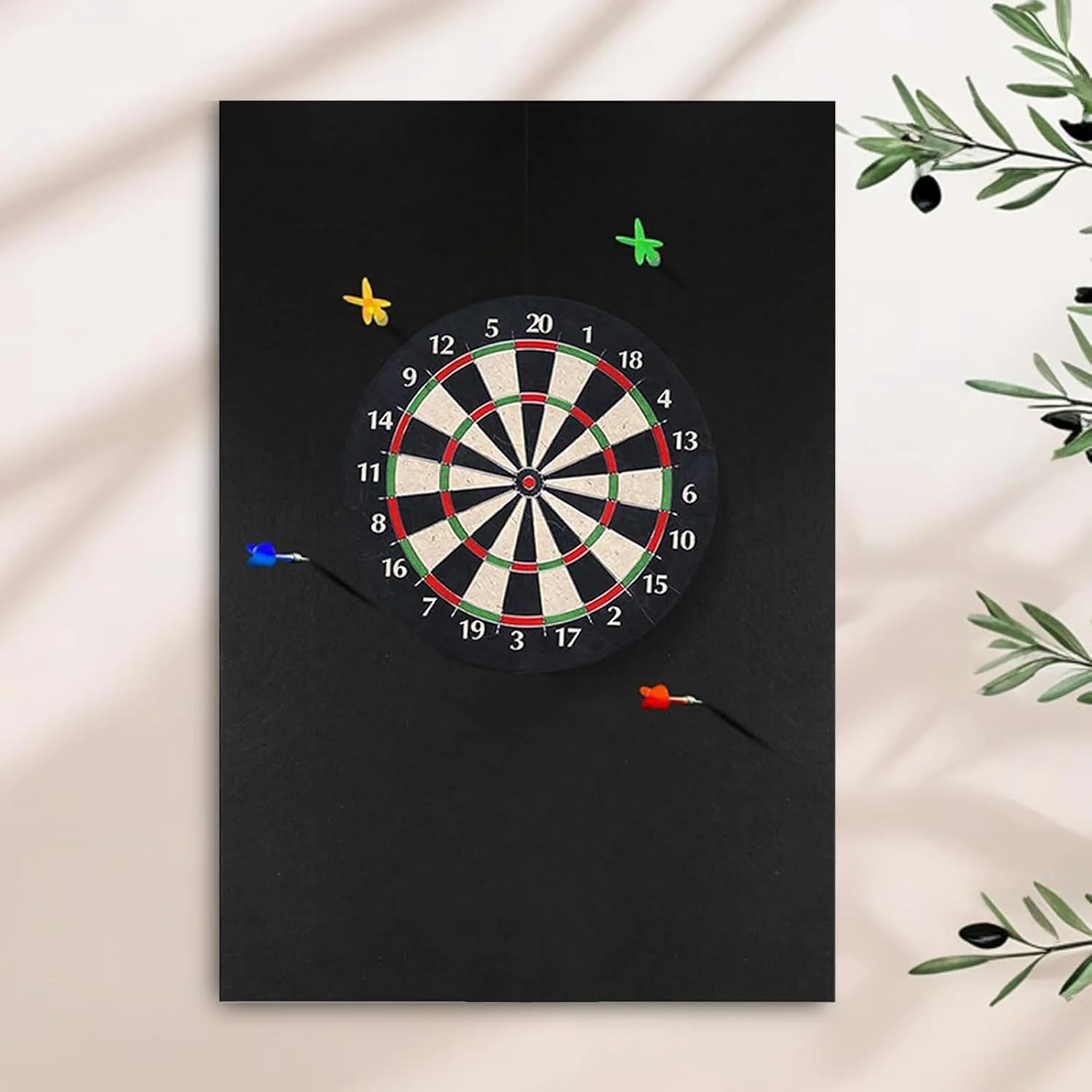 Dartscheiben-Wandschutz, Dart-Rückwand, robuste Profi-Matte, schwarzer Schutz für Erwachsene, Zuhaus - Image 3