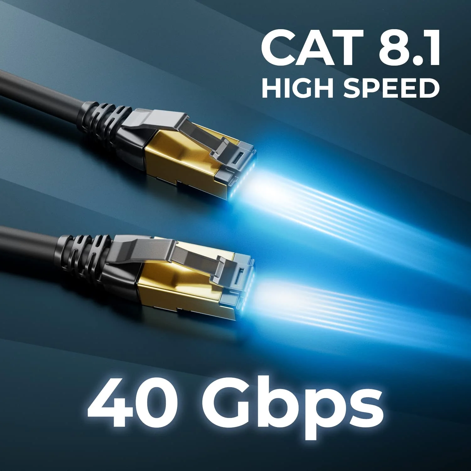 deleyCON 10x 2m CAT8.1 Patchkabel Netzwerkkabel Datenkabel S/FTP PIMF 2000 MHz 40 Gbit RJ45 LAN DSL - Image 4