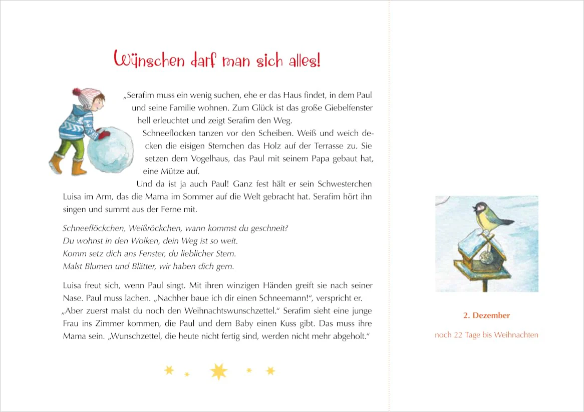 Der verlorene Wunschzettel. Ein Poster-Adventskalender zum Vor- und Selberlesen (Adventskalender mit - Image 3