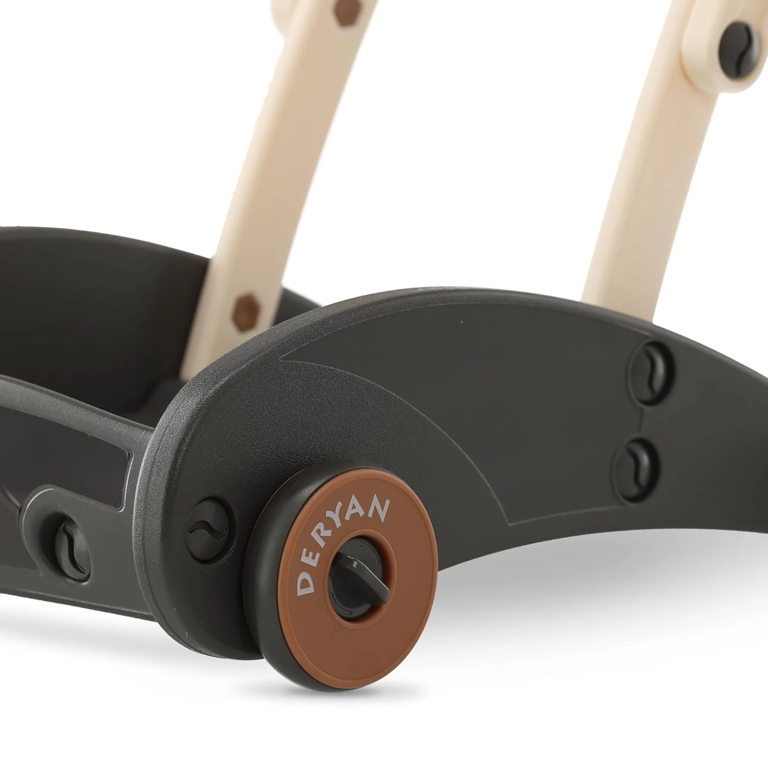 DERYAN Mace 2-in-1 Lauflernwagen für Babys – Klappbarer Baby Walker mit Sicherheitsbremse – Ergonomi - Image 4