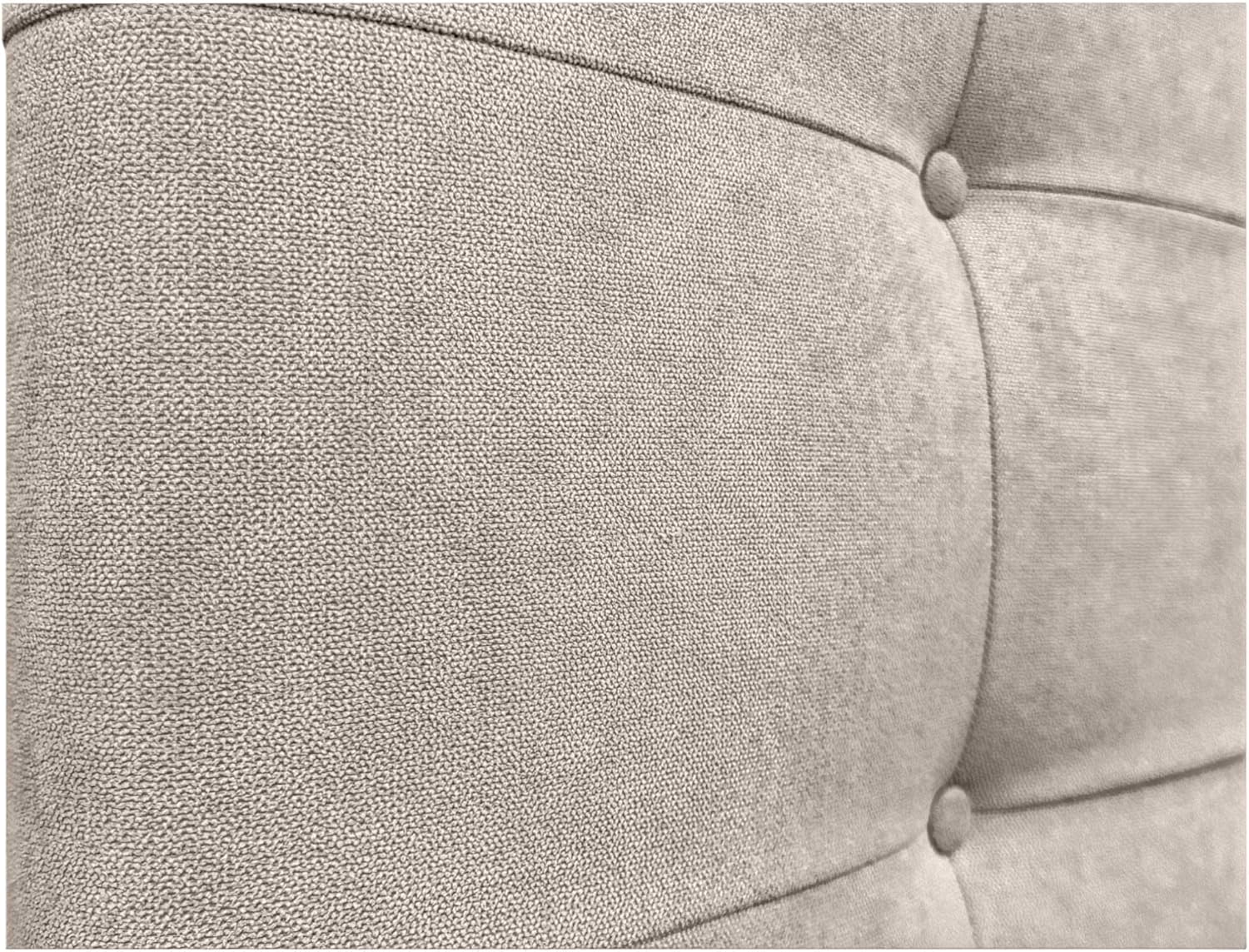 DHOME Kopfteil, gepolstertes Bett Kopfteil 8cm dick. Gepolstertes Kopfteil ACUALINE Stoff und Kunstl - Image 4