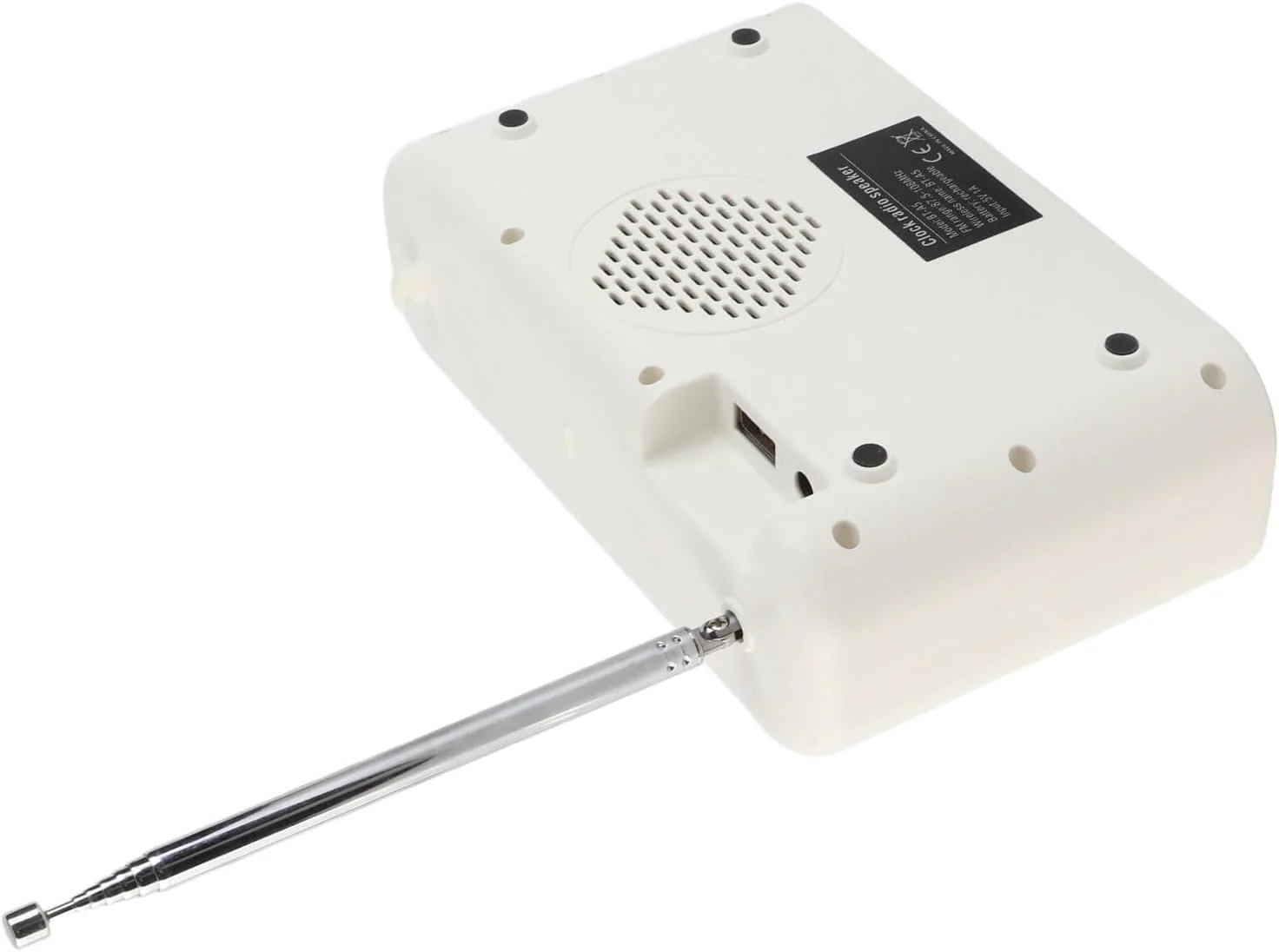 Digitaler Radiowecker, Dual Wecker, Lautsprecher, UKW Radio mit USB Ladeanschluss, 5.0 Verbindung, L - Image 8
