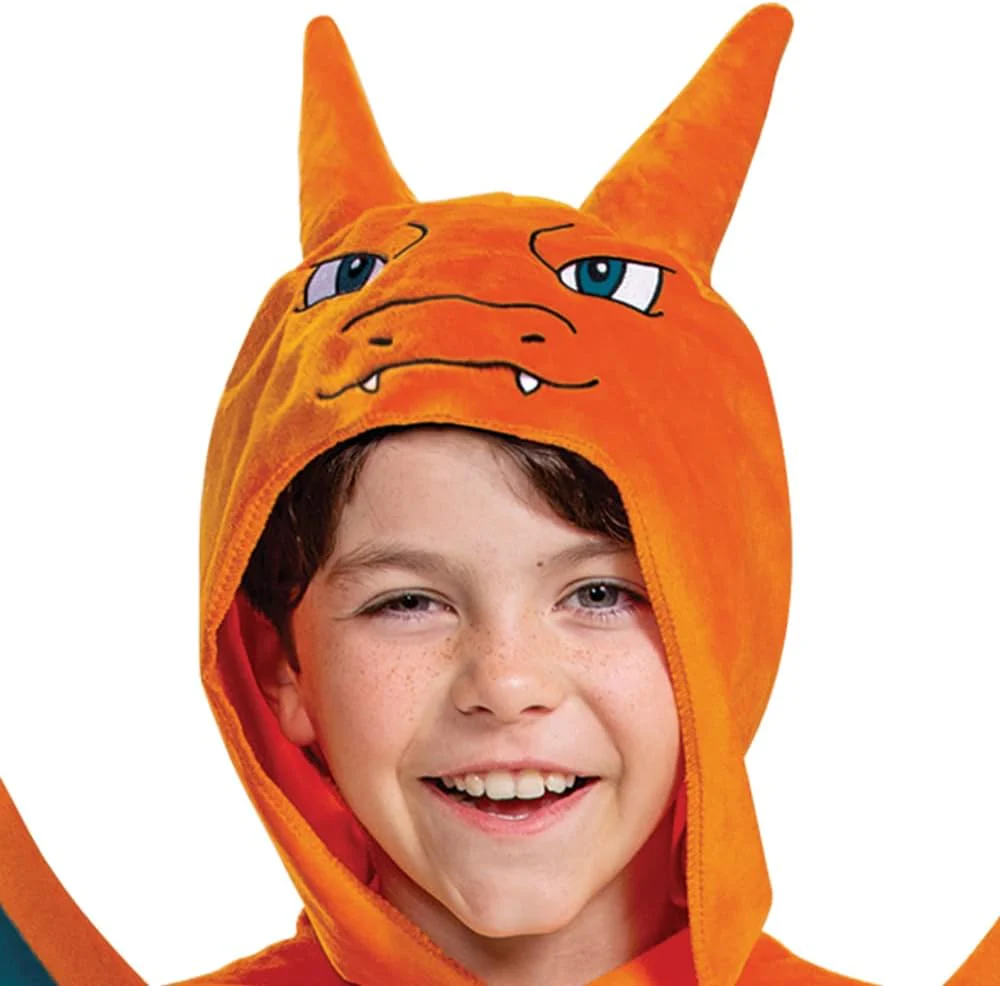 Disguise Charizard Kostüm für Kinder, offizielles Pokemon-Kostüm, Hoodie, Jumpsuit, Unisex-Kinder Me - Image 4