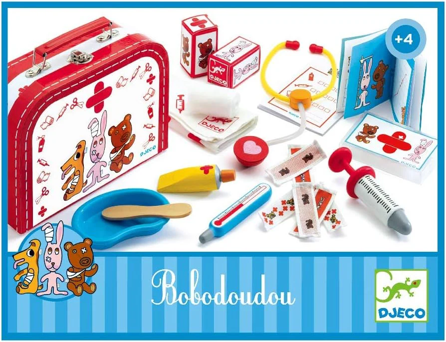 Djeco Holzspielzeug Bobodoudou Arztkoffer - Image 7