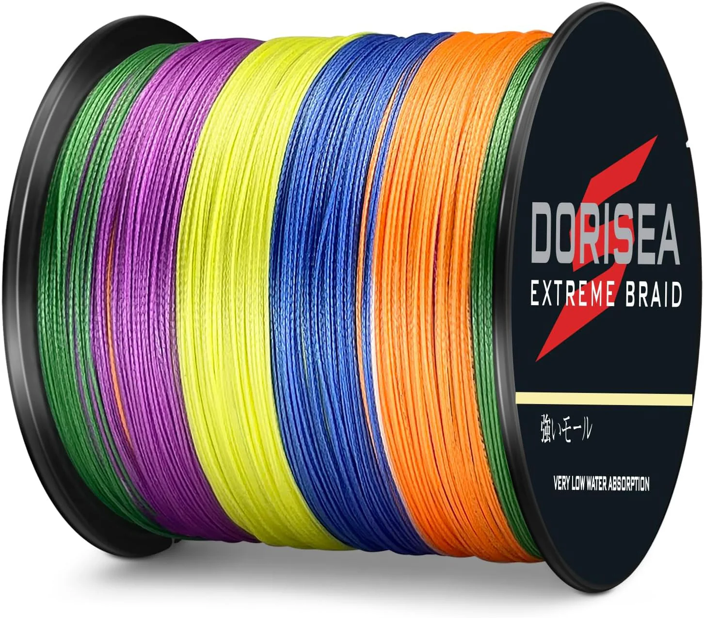 Dorisea Extreme Braid geflochtene Angelschnur, 100 % PE, 1000 m, 2,7–227 kg getestet, abriebfest, un - Image 3