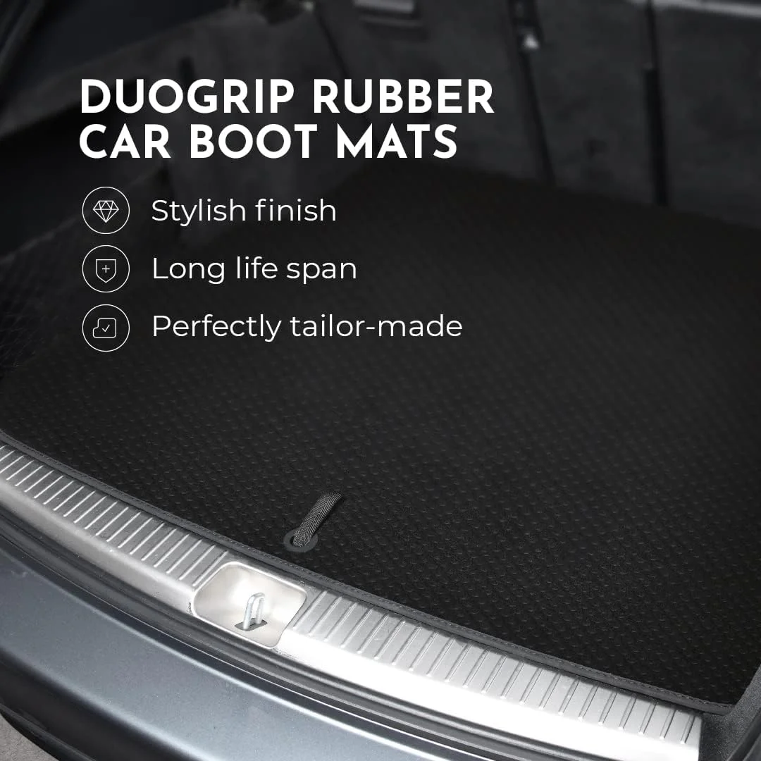 Duogrip Gummi Kofferraummatte passend für Audi TT 8N 1998-2006 Passend zur Ausführung: Mk1 | Coupé | - Image 5