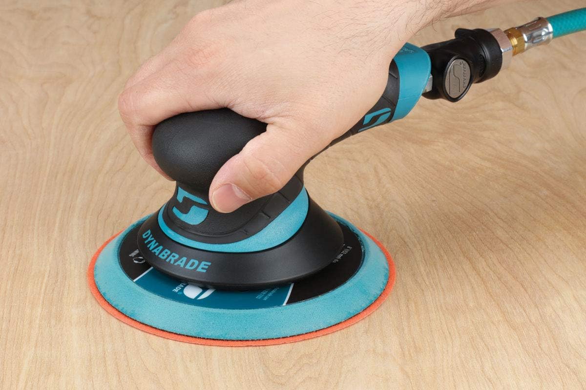 Dynabrade Druckluft-Exzenterschleifer X61V Dynorbital Extreme Zentralabsaugung Klett 5 mm Hub - Image 2