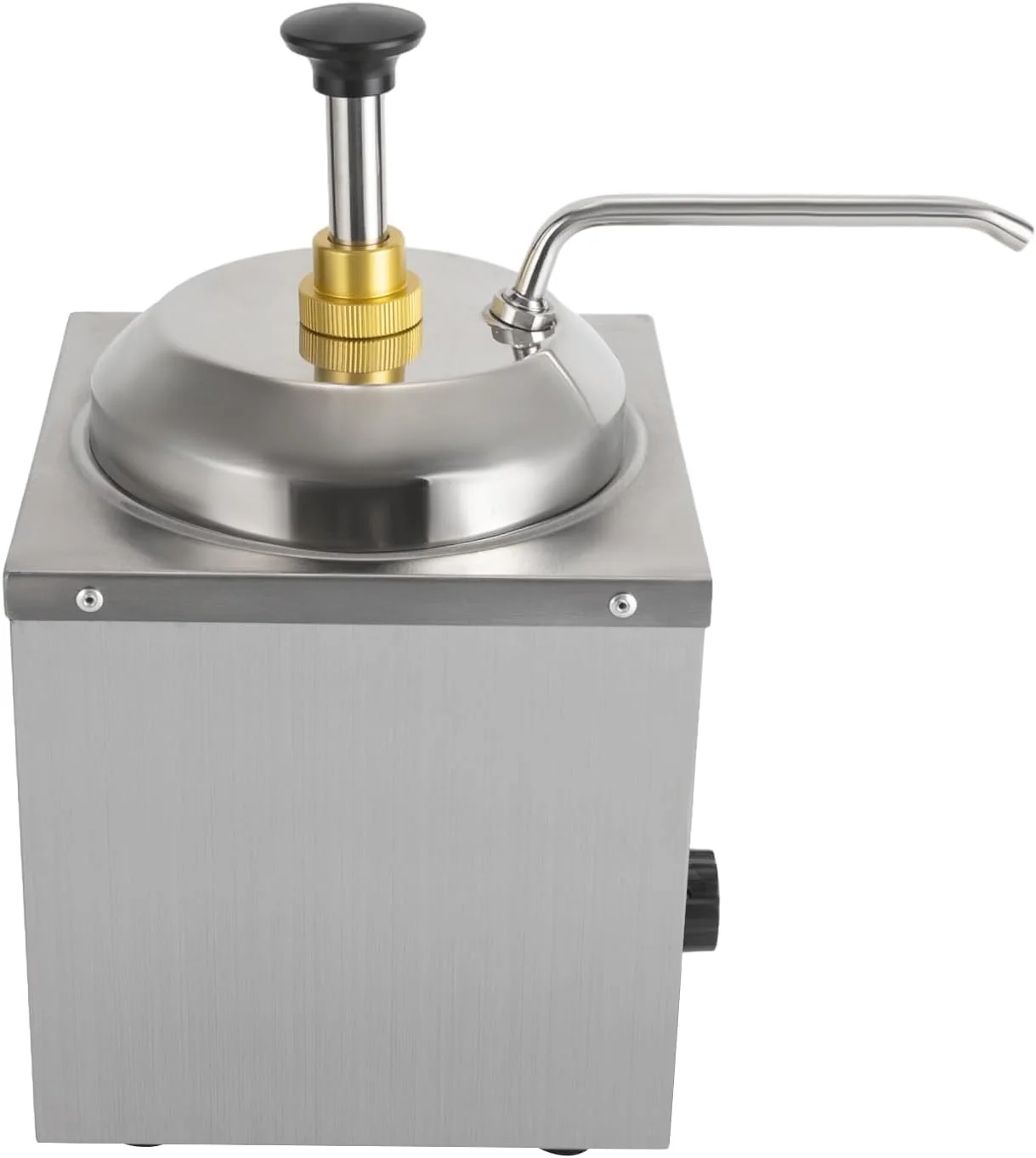 Edelstahl Saucenspender, 650W 2L Schokoladenspender mit Pumpe, Elektrisch Saucenwärmer einstellbare - Image 4