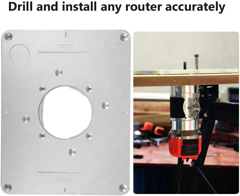 einlegeplatte für oberfräsen,frästisch für oberfräsen,Le Insert Plate,Router Table Insert Plate,Rout - Image 7