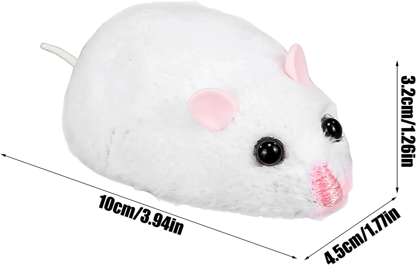 Elektrische Katzenspielzeugmäuse – Magische Katzenmaus | Interaktives Katzenspielzeug Mit Fernbedien - Image 7