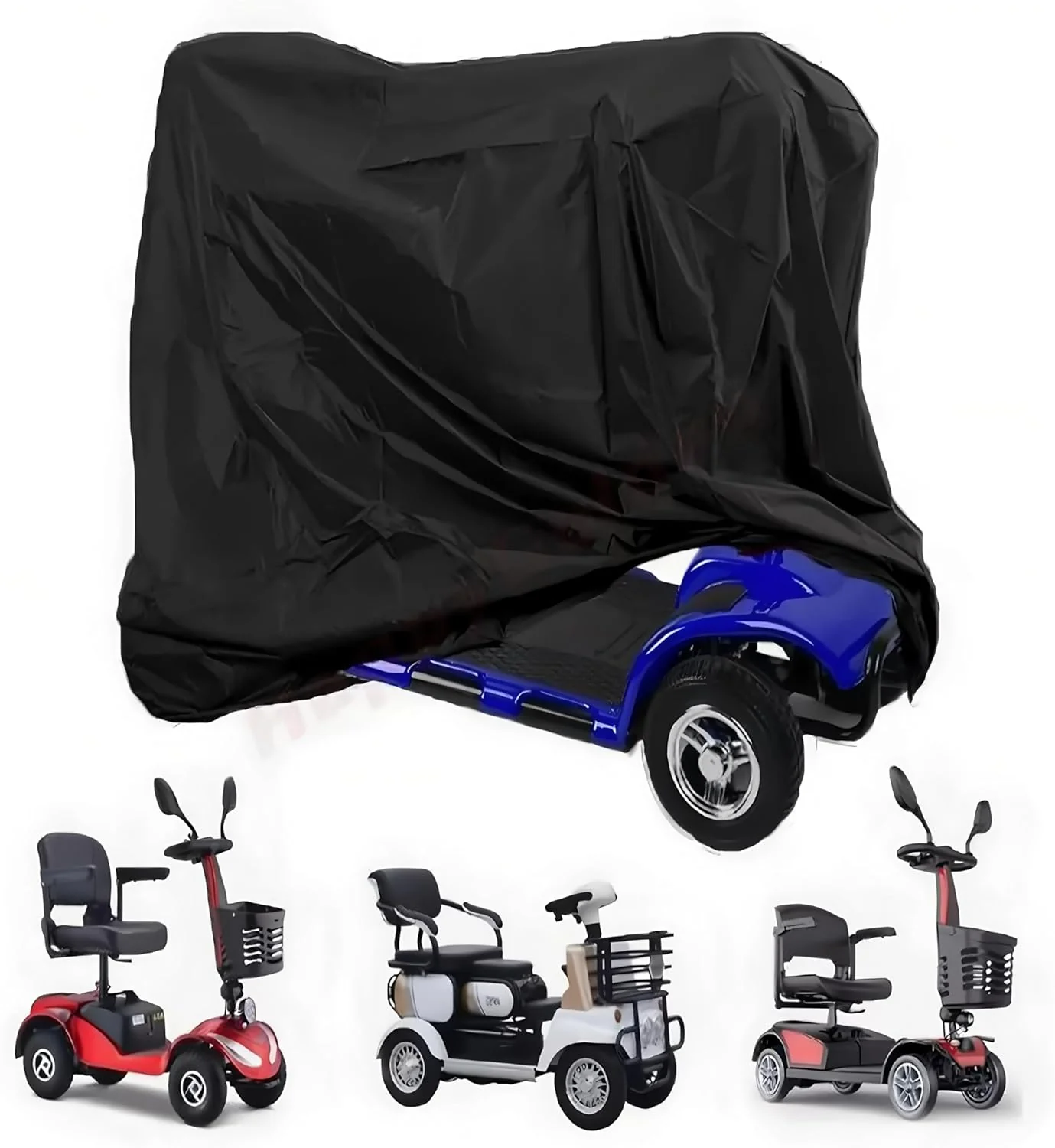 Elektromobil Abdeckhauben Wasserdichte Abdeckung für Mobilitätsroller 210D Oxford Roller Abdeckhaube - Image 3