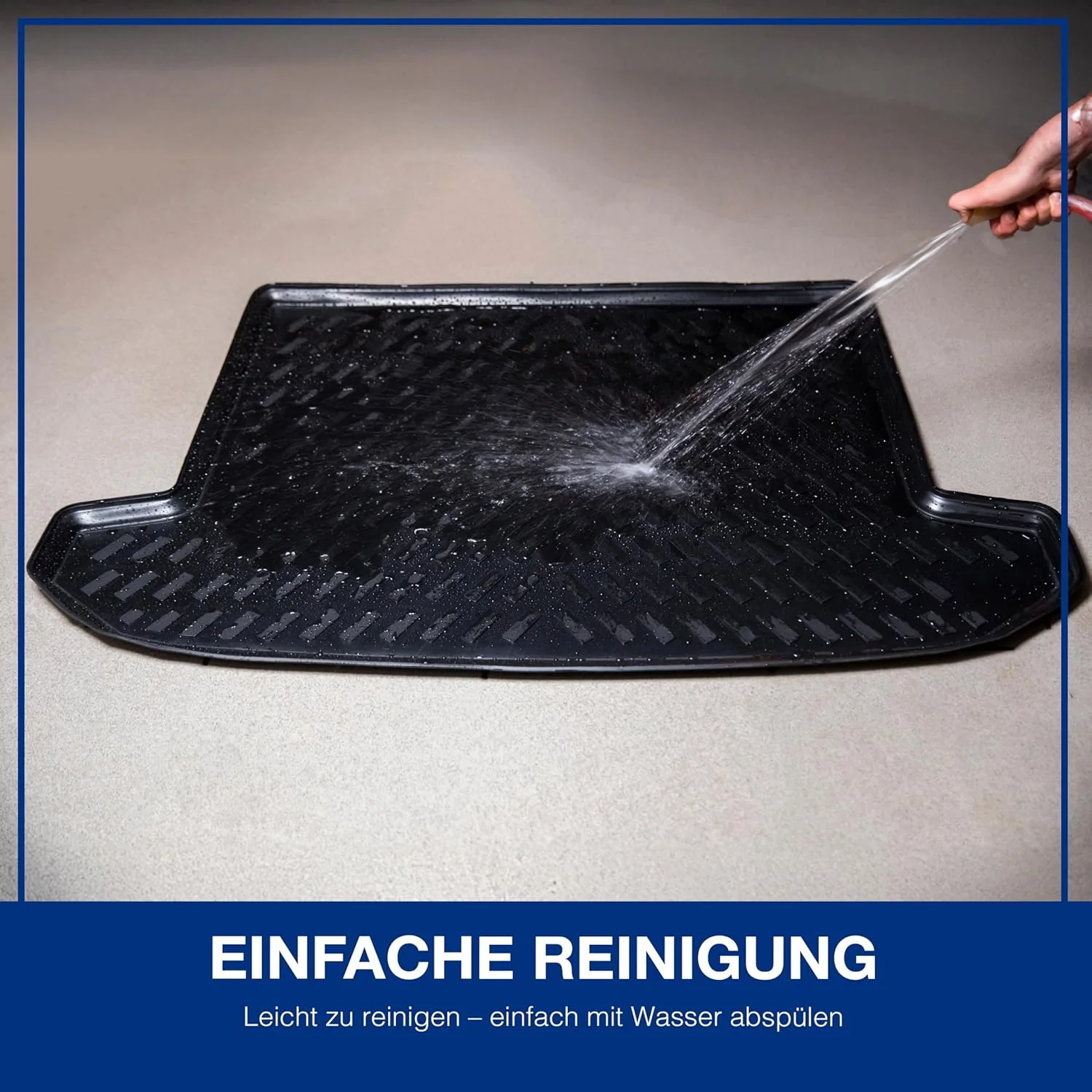 ELMASLINE 3D Gummi Kofferraumwanne für Peugeot 208 (II) 2019-2025 | Extra hoher 5cm Rand | Kofferrau - Image 7