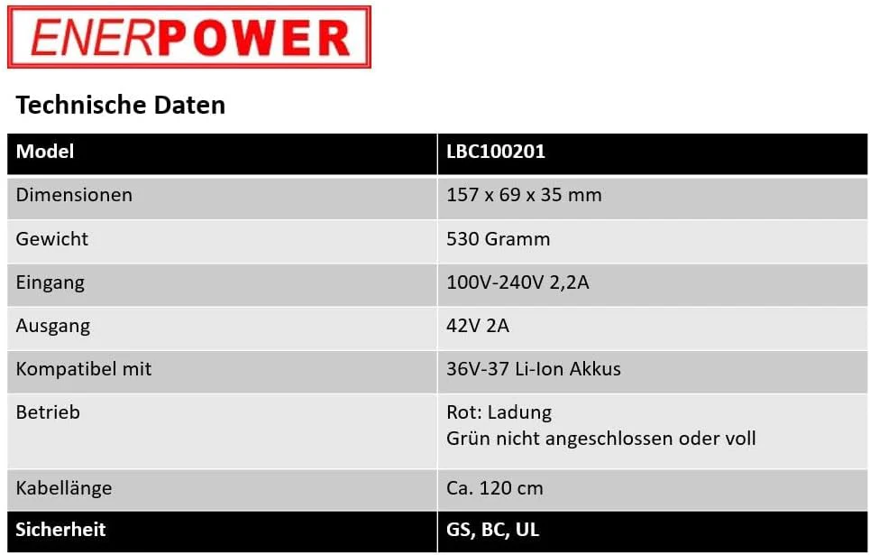 Enerpower Li-Ion Ladegerät 36V ersetzt Derby Cycle Impulse 2A -XLR-4 für Kalkhoff - Image 4