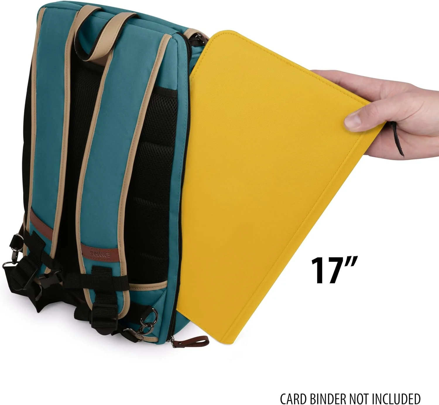 Enhance Sammelkarten-Aufbewahrungsbox-Rucksack in voller Grösse für Spielkarten – Platz für Kartenor - Image 5