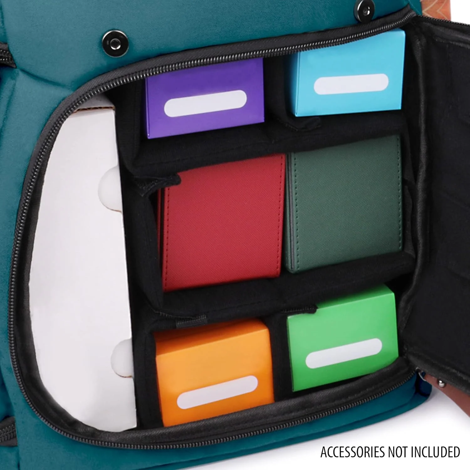 Enhance Sammelkarten-Aufbewahrungsbox-Rucksack in voller Grösse für Spielkarten – Platz für Kartenor - Image 6