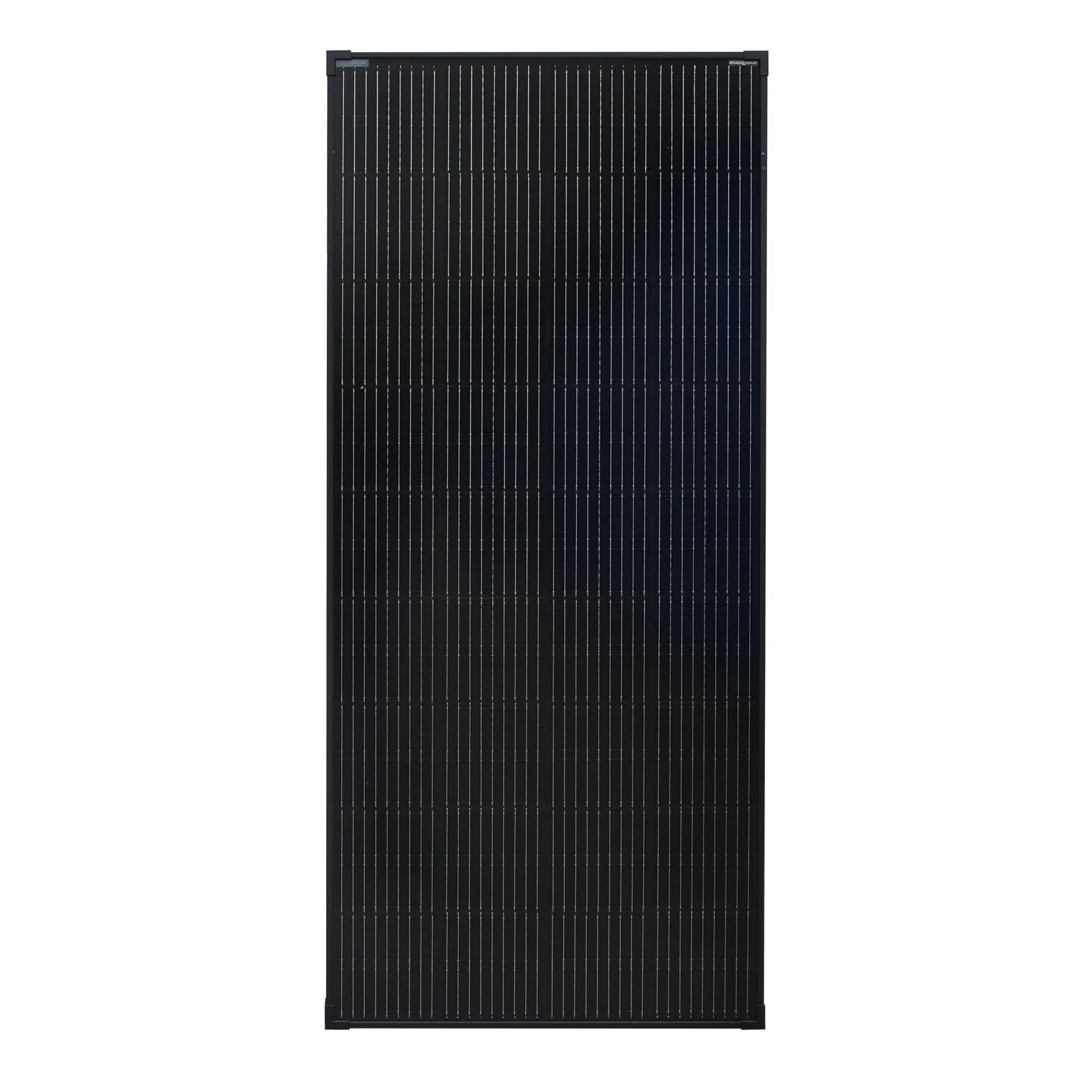 enjoy solar® Monokristallines Solarmodul 200W 12V, Solarpanel mit PERC 9BB schwarzes Rahmen Version