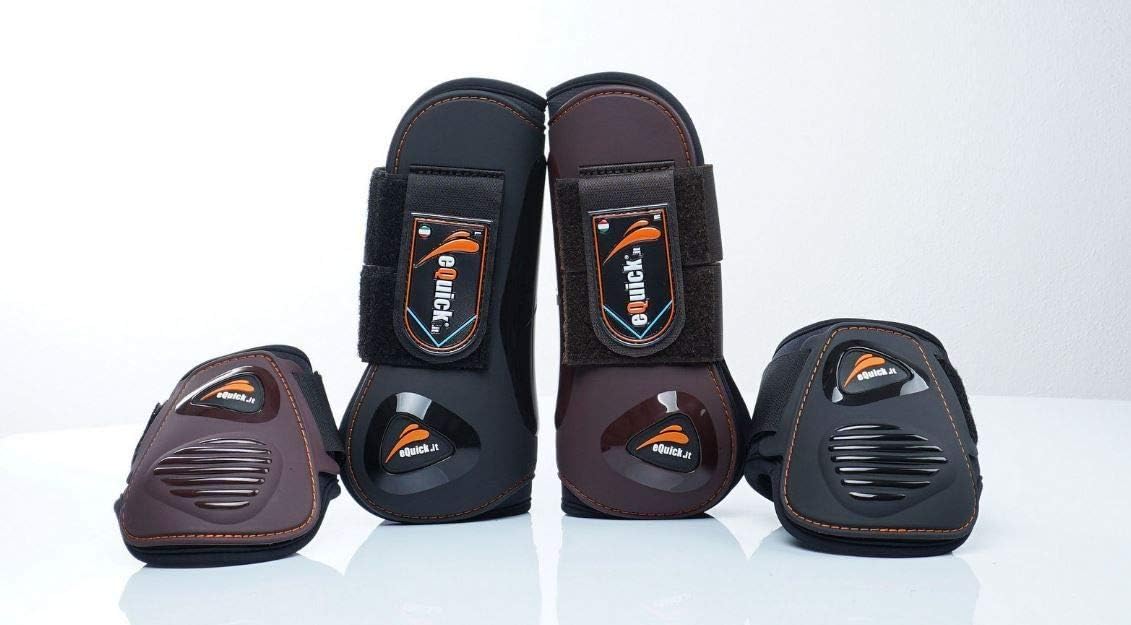 EQUICK Gamasche eLight, vorne, schwarz, M - Image 3