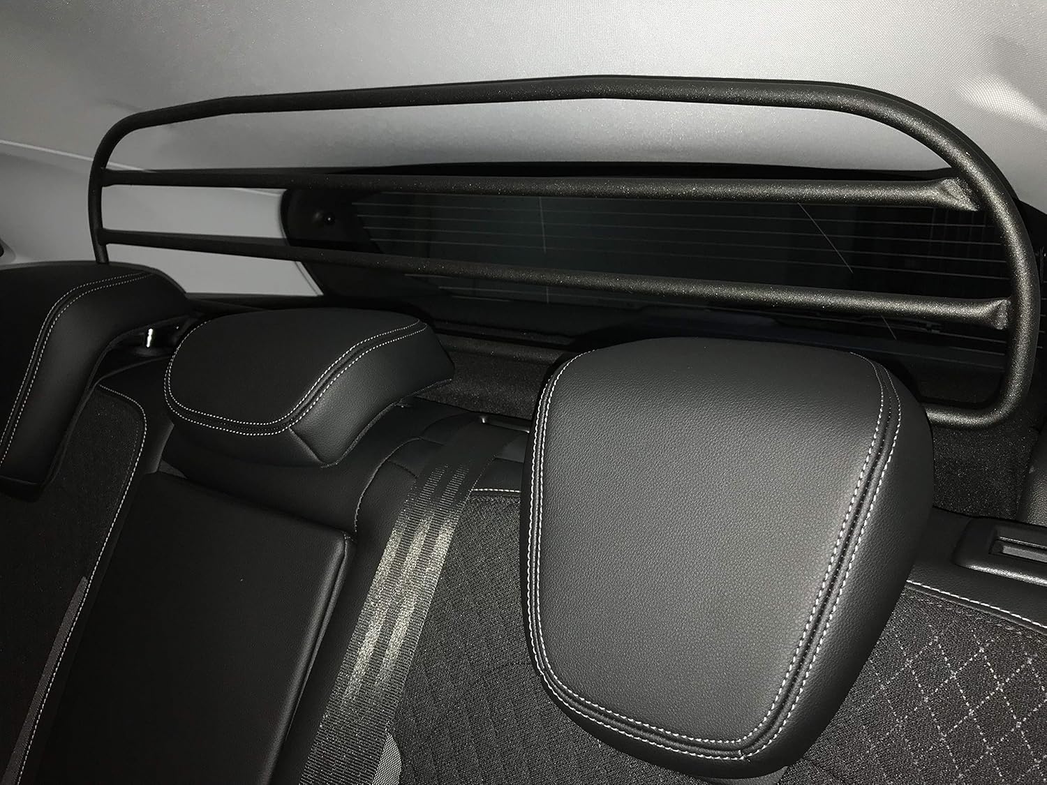 ERGOTECH Trenngitter Hundegitter kompatibel mit OPEL Grandland X, RDA65HBG-XS, für Hunde und Gepäck - Image 5