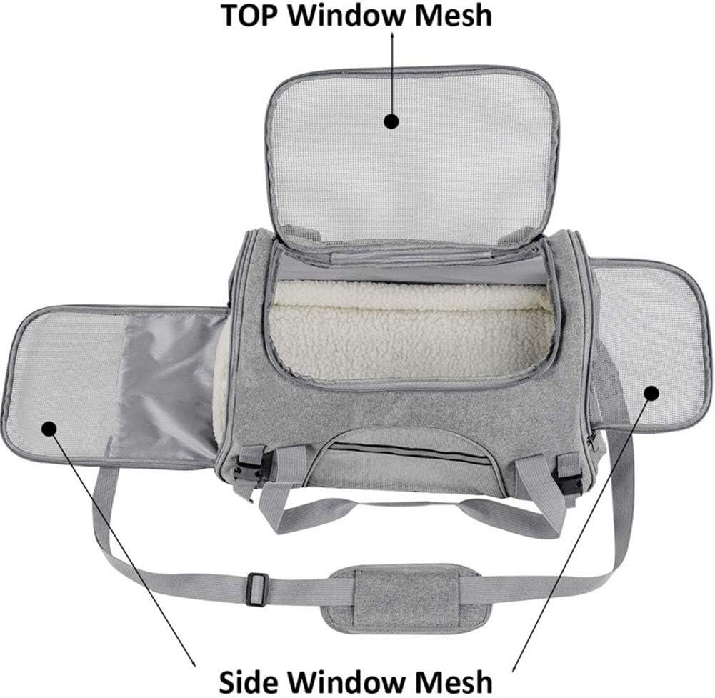 ETOPARS Faltbare Tragetasche für Haustiere, Haustier Gepäcktasche, Transporttasche für Haustiere, Hu - Image 4