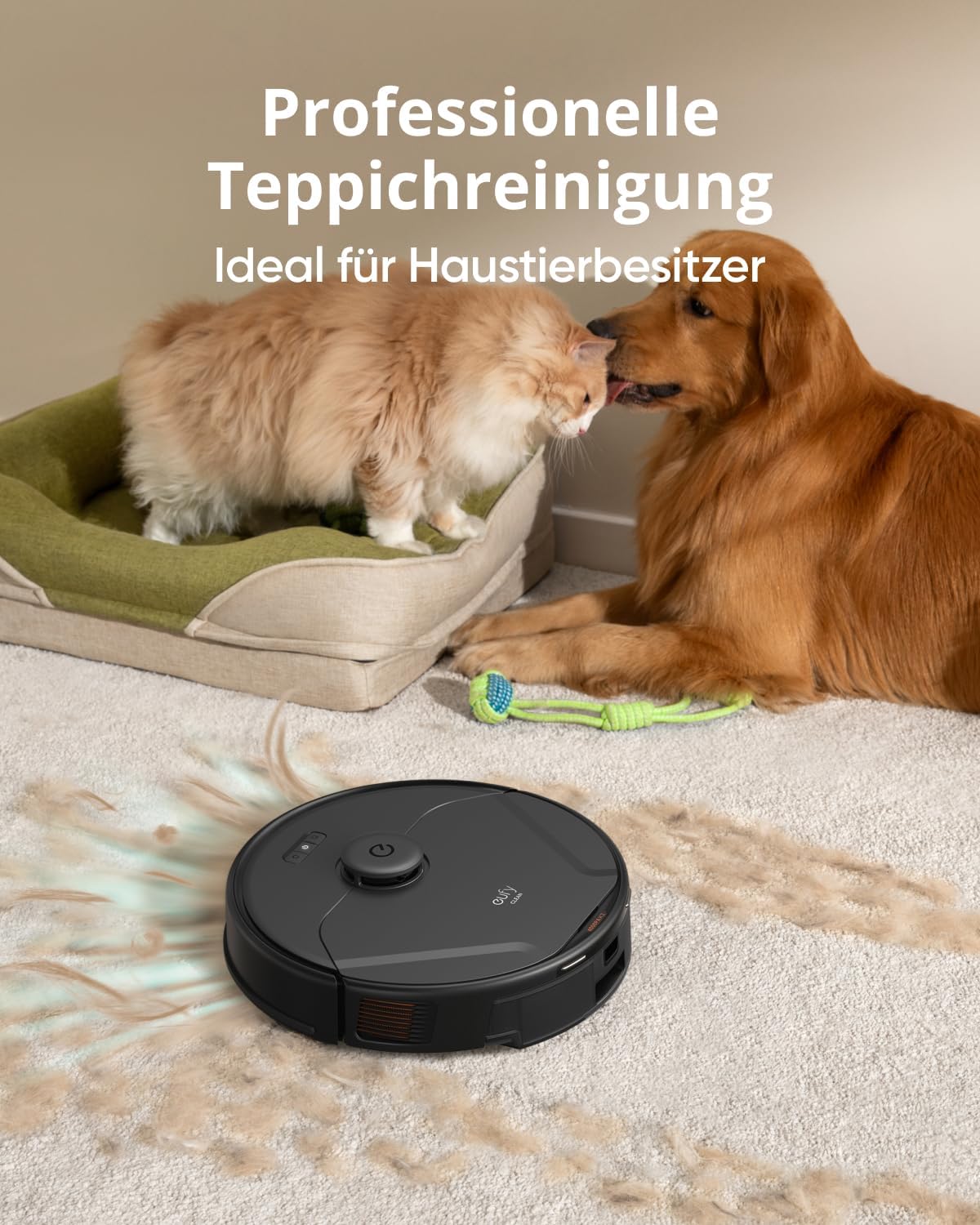 eufy X8 Pro Saugroboter mit Absaugstation & Wischfunktion, Twin-Turbine 2× 4.000Pa Saugkraft, Entwir - Image 6