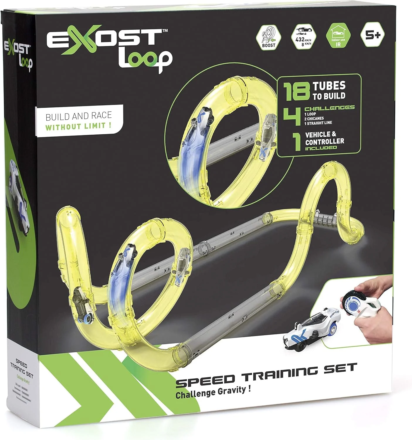 EXOST LOOP RC 20231 SPEED TRANING SET by Silverlit, 1 Auto inkl. Lichteffekten, 18 Bauteile, Rennbah - Image 6