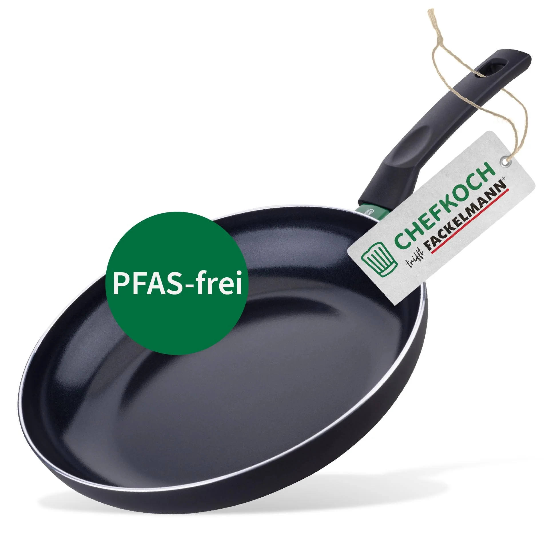 FACKELMANN Chefkoch Aluminium-Pfanne Ø28 cm Bielefeld mit Keramik-Antihaft-Beschichtung – Bratpfanne